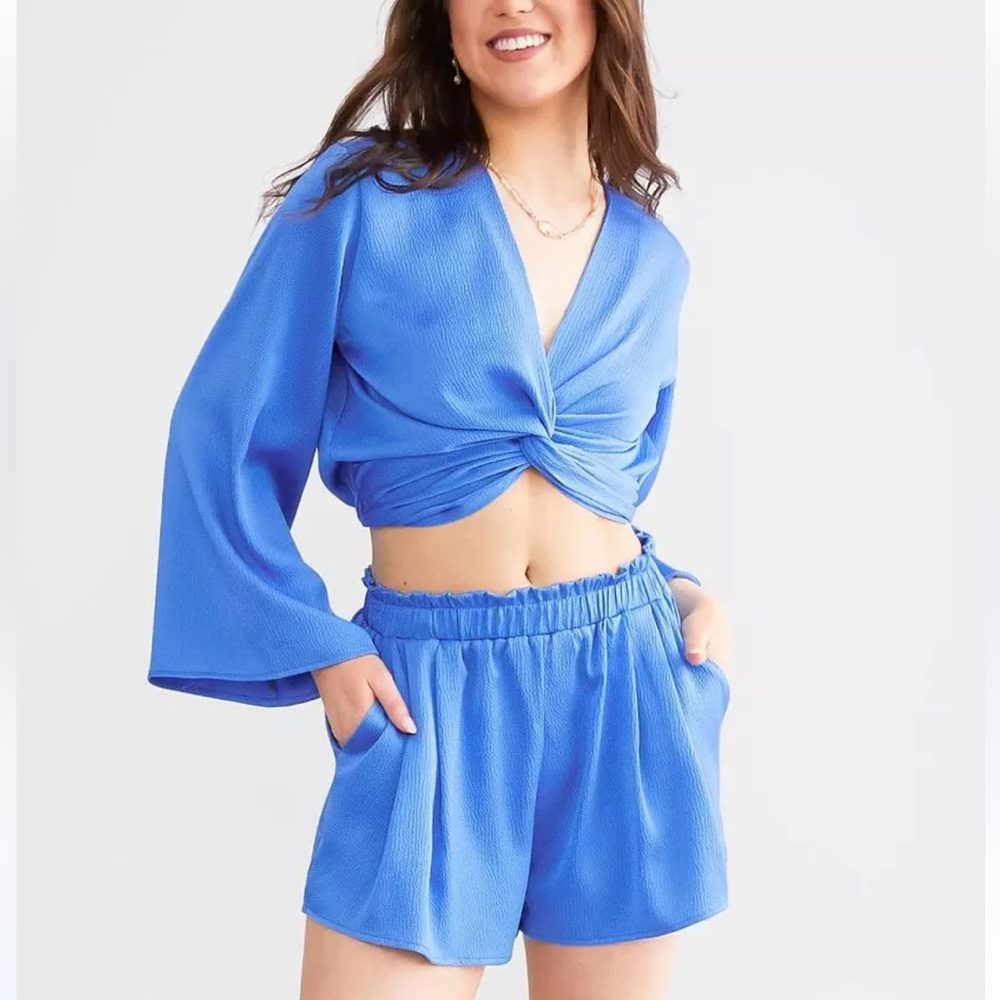 willow & root Top and Shorts Set